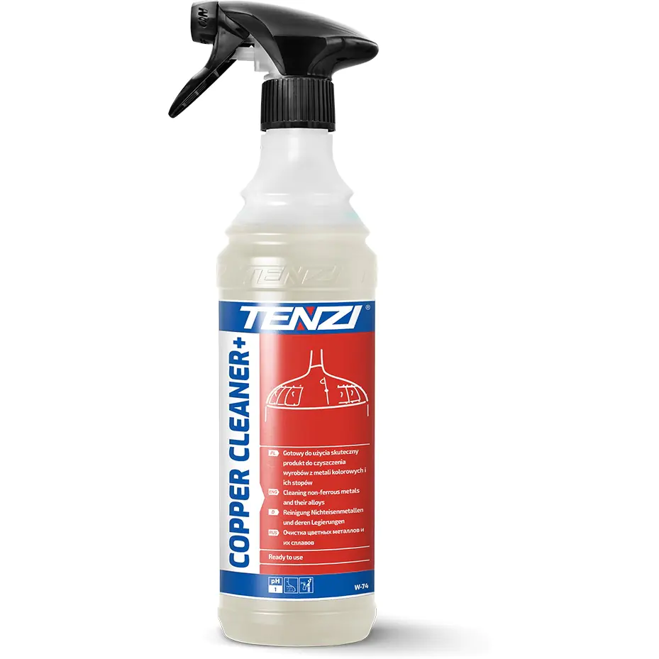 ⁨Płyn TENZI COPPER CLEANER+ do metali kolorowych 0,6l. (W-74/600)⁩ w sklepie Wasserman.eu