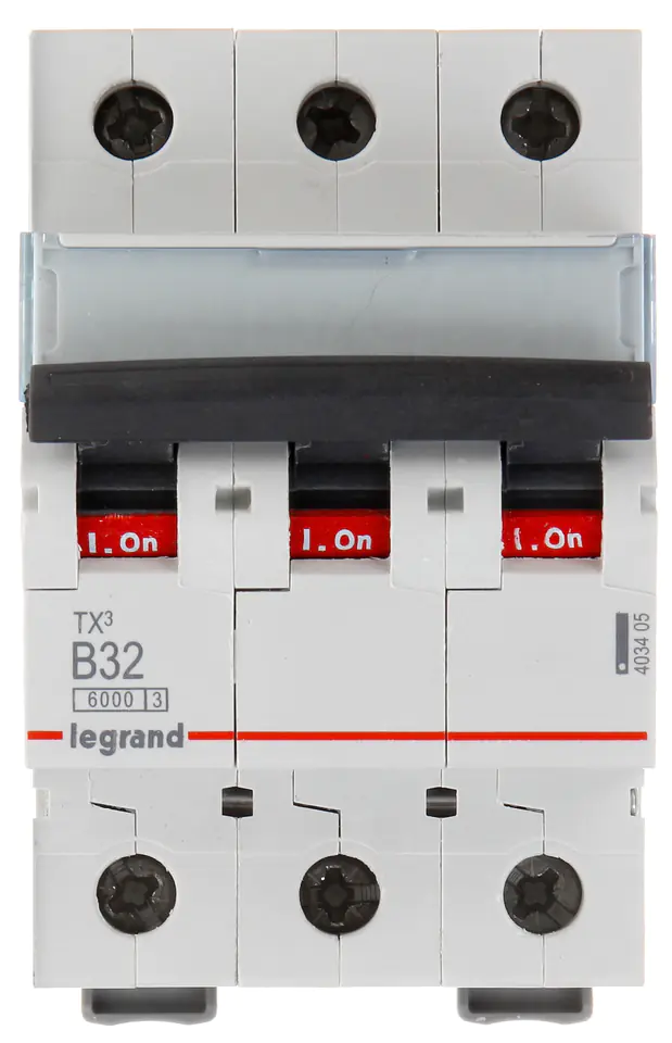 ⁨WYŁĄCZNIK NADPRĄDOWY LE-403405 TRÓJFAZOWY 32 A TYP B LEGRAND⁩ w sklepie Wasserman.eu