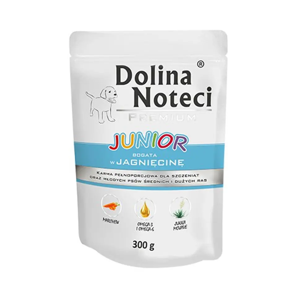 ⁨DOLINA NOTECI JUNIOR LAMB 300g⁩ at Wasserman.eu