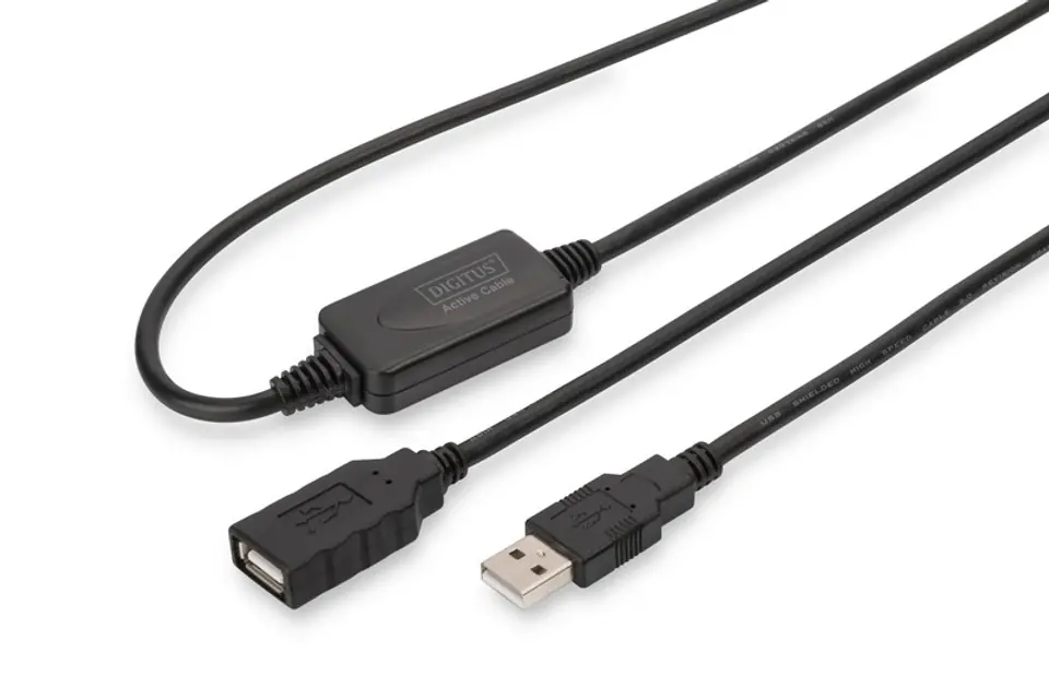 ⁨Digitus USB 2.0 Active Extension Cable⁩ at Wasserman.eu