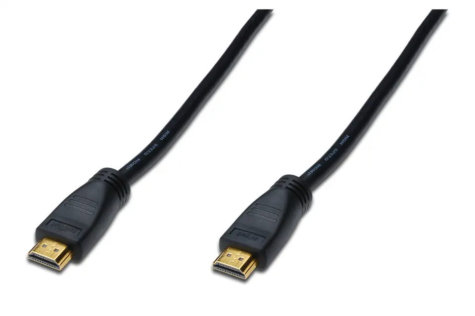 ⁨Kabel połączeniowy HDMI HighSpeed ze wzmacniaczem 1080p 60Hz FHD Typ HDMI A/HDMI A M/M czarny 30m⁩ w sklepie Wasserman.eu