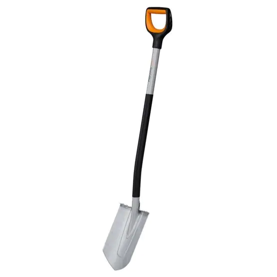 ⁨GARDEN SPADE, POINTED WITH METALLIC SHAFT 1200MM XACT⁩ at Wasserman.eu