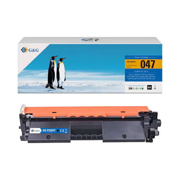 ⁨G&G kompatybilny toner z Canon 047 Bk, NT-PC047C, black, 1600s⁩ w sklepie Wasserman.eu
