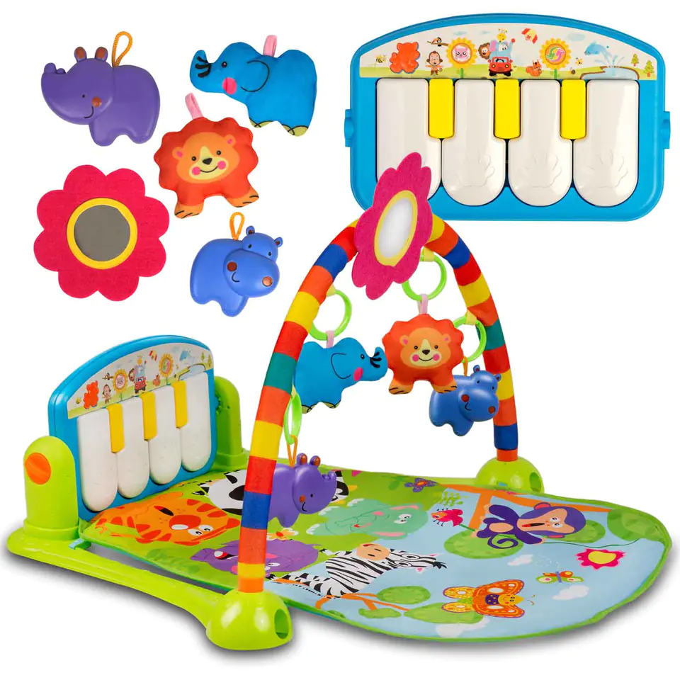 Mata interaktywna edukacyjna z pianinkiem Ricokids - 7316 w sklepie Wasserman.eu