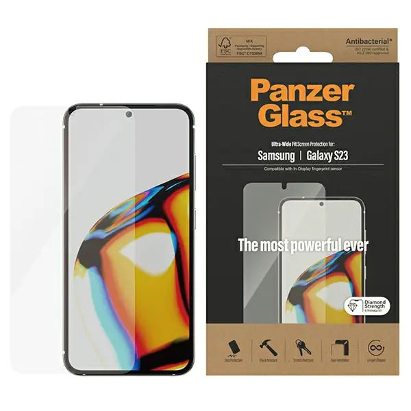 PanzerGlass Ultra-Wide Fit Sam S23 S911 Screen Protection 7322 w sklepie Wasserman.eu