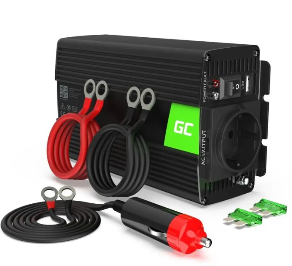 Converter 12V/230V 500W/1000W Mod sine at Wasserman.eu