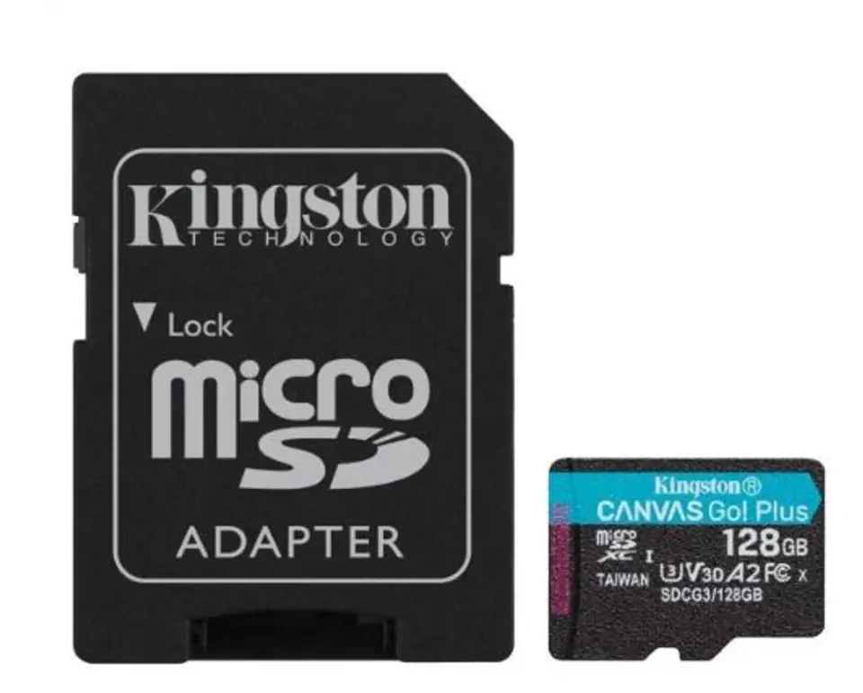 ⁨Kingston Technology Canvas Go! Plus memory card 128 GB MicroSD UHS-I Class 10⁩ at Wasserman.eu