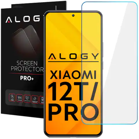 ⁨Szkło hartowane 9H Alogy Screen Protector PRO+ ochrona na ekran do Xiaomi 12T / 12T Pro⁩ w sklepie Wasserman.eu