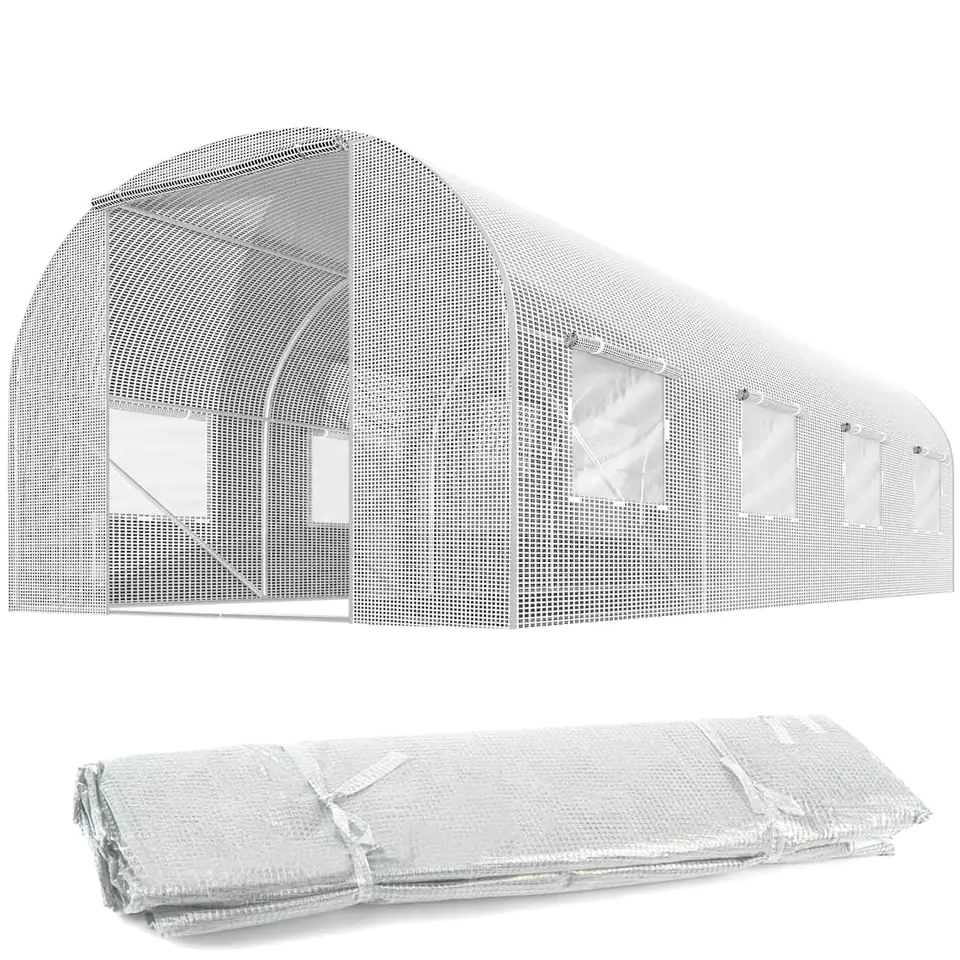 Folia na tunel ogrodowy 2,5x4m (10m2) biała Plonos w sklepie Wasserman.eu