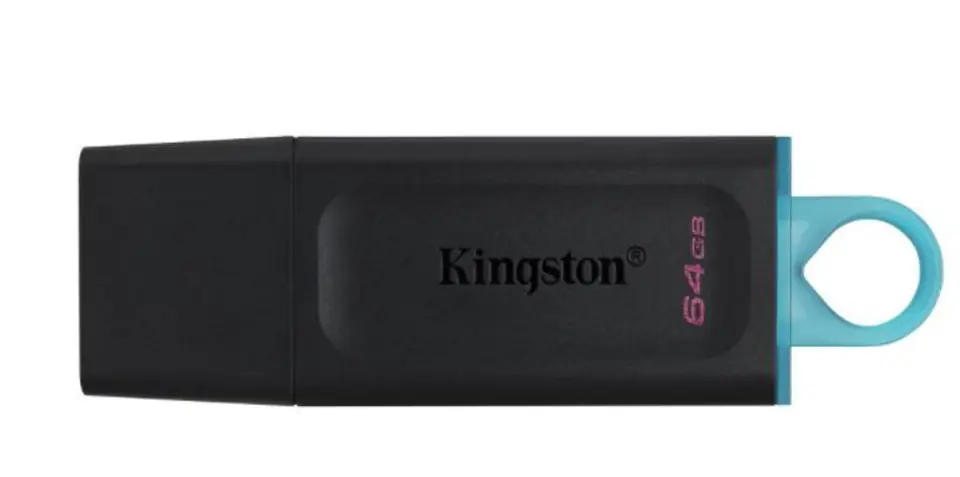 ⁨Kingston Technology DataTraveler Exodia USB flash drive 64 GB USB Type-A 3.2 Gen 1 (3.1 Gen 1) Black⁩ at Wasserman.eu