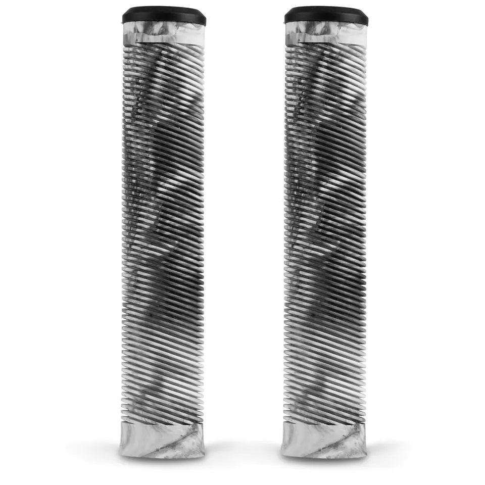 ⁨Gripy uchwyty do hulajnogi czarno - białe 160 mm G3 2 szt⁩ w sklepie Wasserman.eu