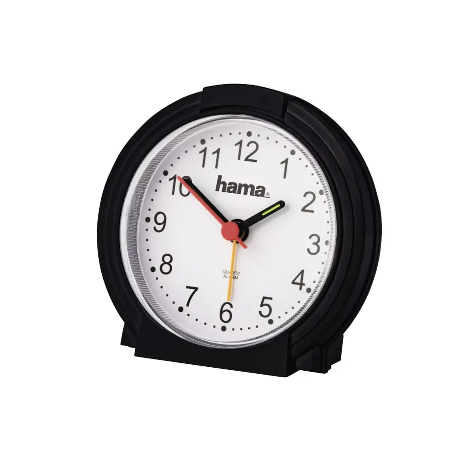 ⁨Alarm Clock Classic Black⁩ at Wasserman.eu