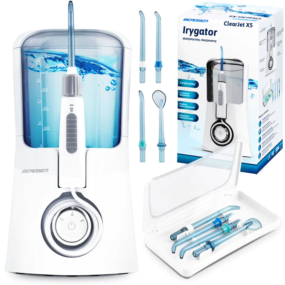 Irygator Dentystyczny stacjonarny Berdsen ClearJet X5 w sklepie Wasserman.eu