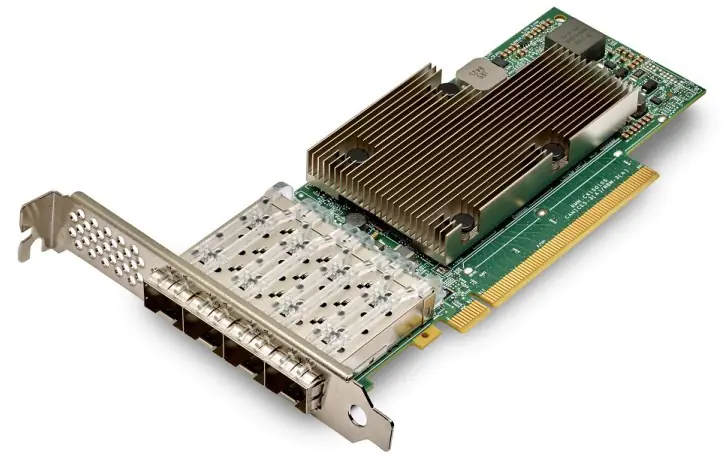 ⁨Broadcom karta sieciowa P425G 4x 25/10GbE SFP28 PCIe NIC 4.0 x16⁩ w sklepie Wasserman.eu