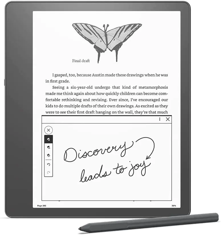 Amazon Kindle Scribe eBook-Reader Touchscreen 64 GB WLAN Grau im Wasserman.eu