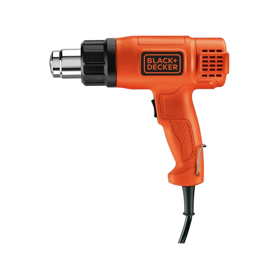 ⁨Black & Decker KX1650-QS heat gun 740 l/min 600 °C 1750 W Black, Orange⁩ at Wasserman.eu