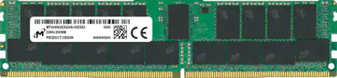 ⁨Micron RDIMM DDR4 32GB 2Rx4 3200MHz PC4-25600 MTA36ASF4G72PZ-3G2R⁩ w sklepie Wasserman.eu
