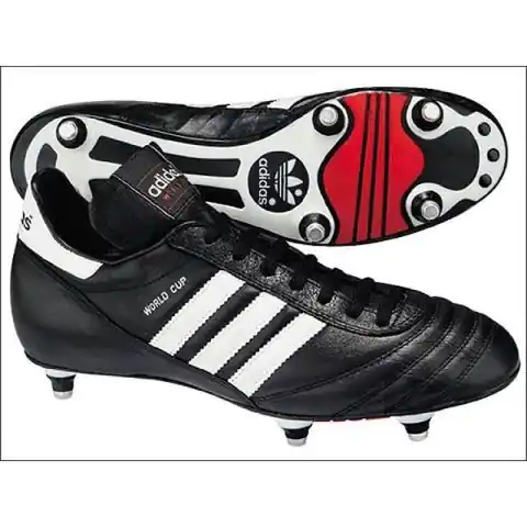 ⁨Buty piłkarskie adidas World Cup SG (kolor Czarny, rozmiar 41 1/3)⁩ w sklepie Wasserman.eu