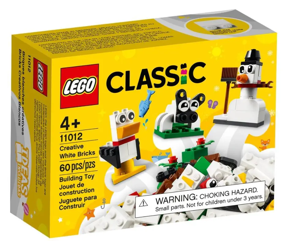 Klocki Classic 11012 Kreatywne białe klocki w sklepie Wasserman.eu