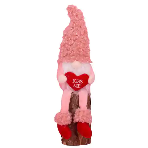 ⁨Zwerg Valentinstag sitzende Teddybär rosa KSN63⁩ im Wasserman.eu