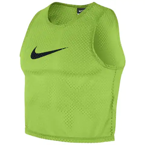 ⁨Znacznik Nike Training Bib 725876 (kolor Zielony, rozmiar S/M)⁩ w sklepie Wasserman.eu