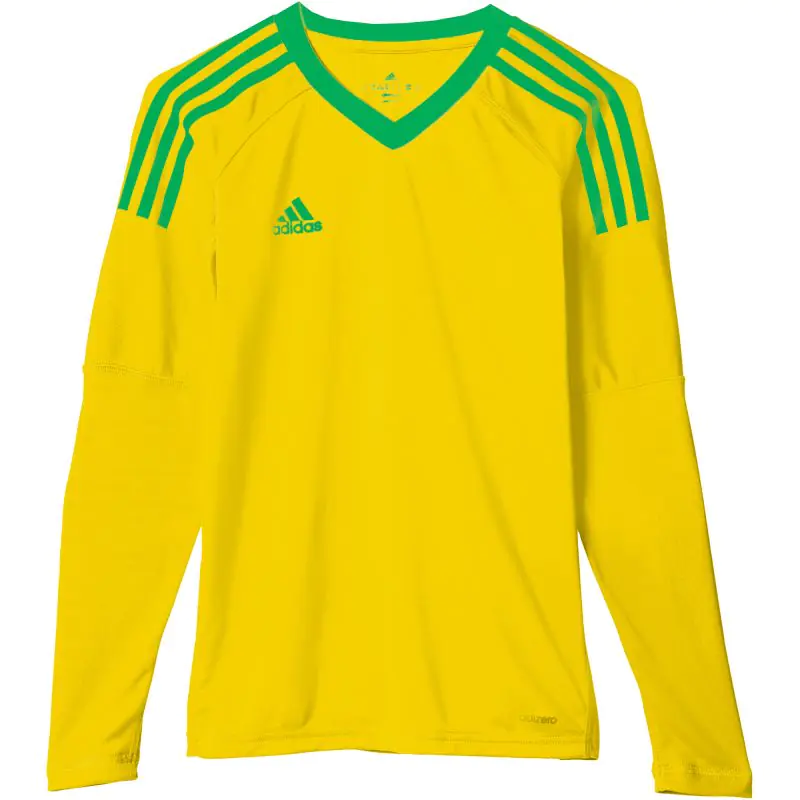 ⁨Koszulka bramkarska adidas Revigo 17 Junior (kolor Żółty, rozmiar 116)⁩ w sklepie Wasserman.eu