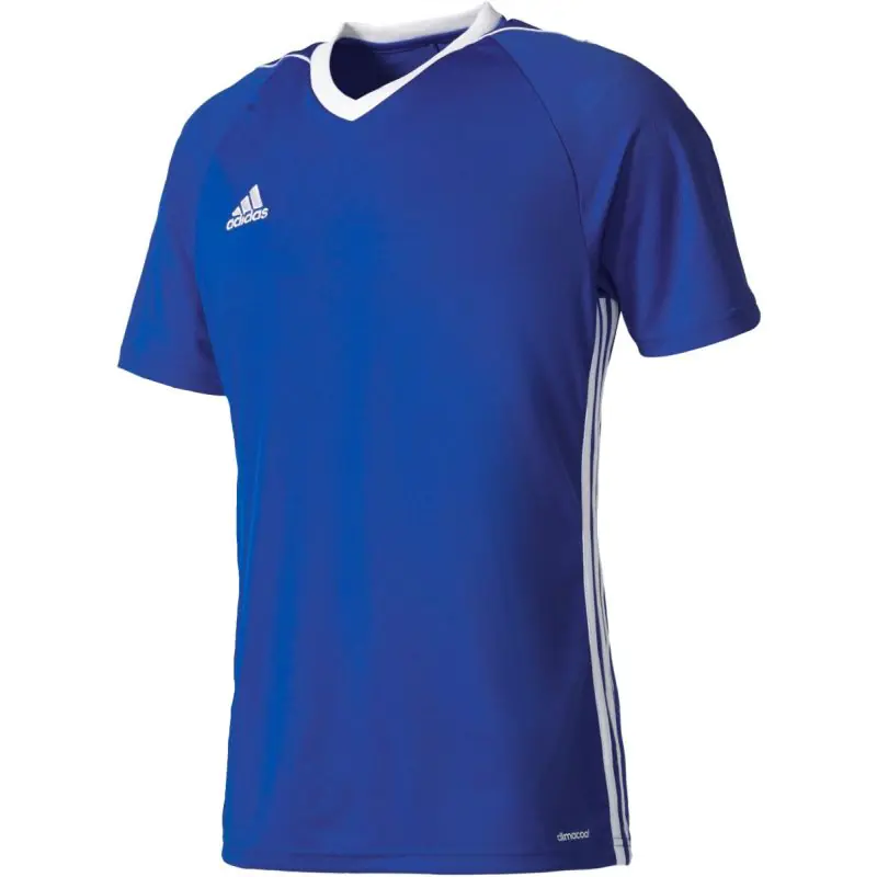 ⁨Koszulka piłkarska adidas Tiro 17 M (kolor Niebieski, rozmiar M)⁩ w sklepie Wasserman.eu