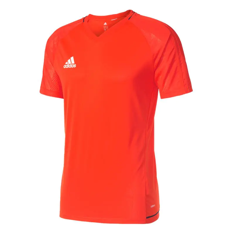 ⁨Koszulka piłkarska adidas Tiro 17 M 2 (kolor Pomarańczowy, rozmiar XXL)⁩ w sklepie Wasserman.eu