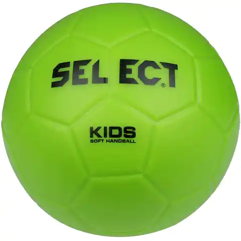 ⁨Piłka ręczna Select Soft Kids (kolor zielony)⁩ w sklepie Wasserman.eu