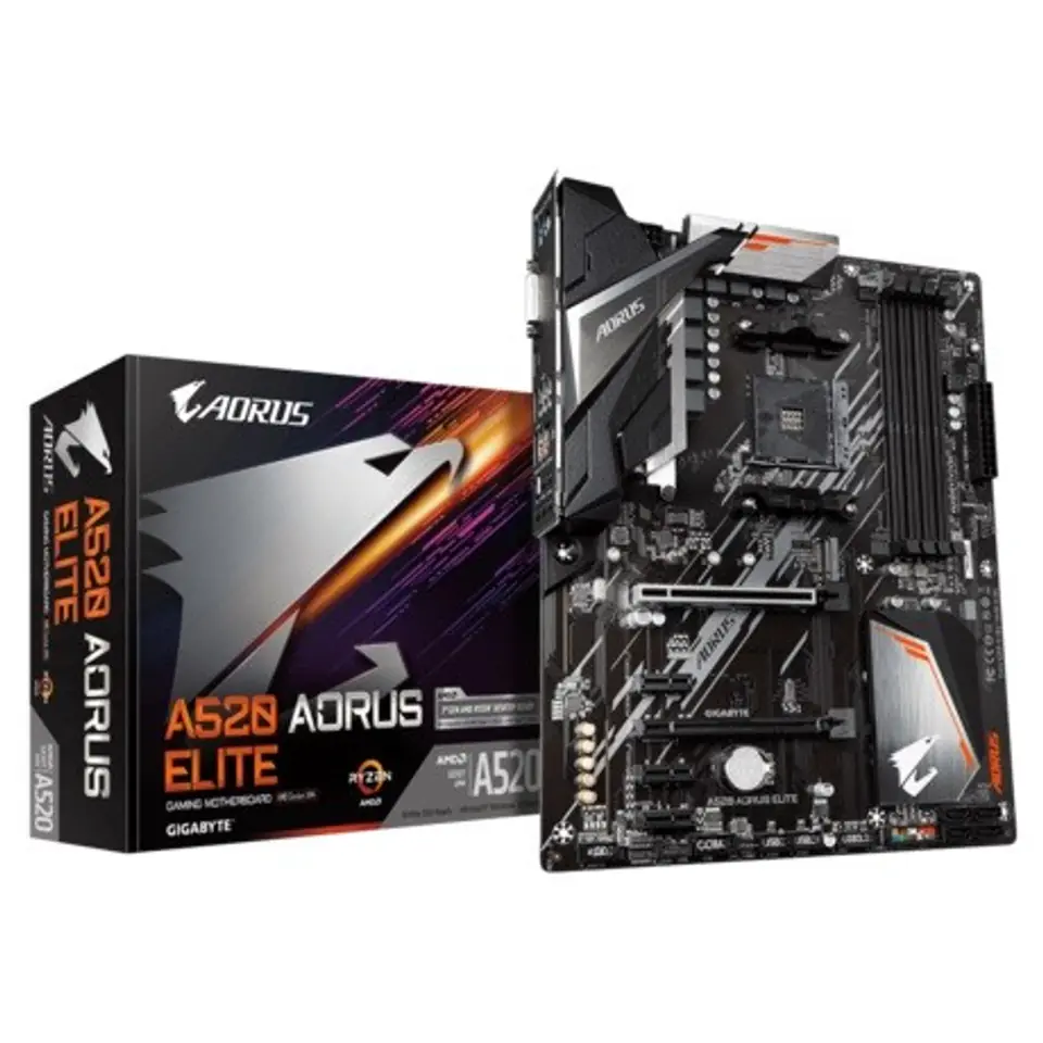 A520 AORUS ELITE AM4 4D DR4 HDMI/DVI M.2 ATX at Wasserman.eu