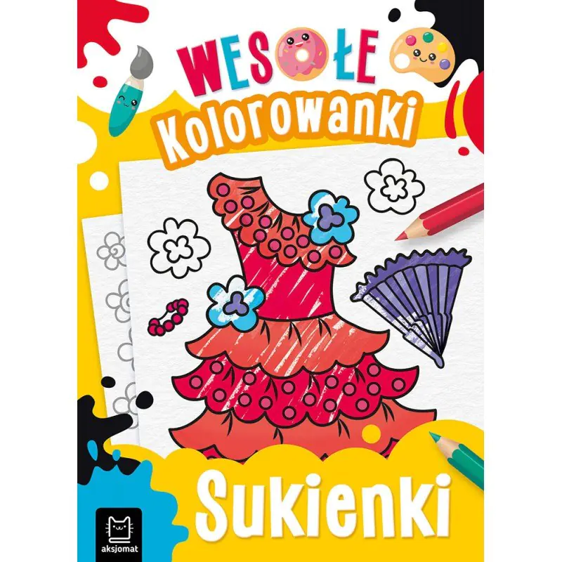 ⁨Wesołe kolorowanki sukienki⁩ w sklepie Wasserman.eu