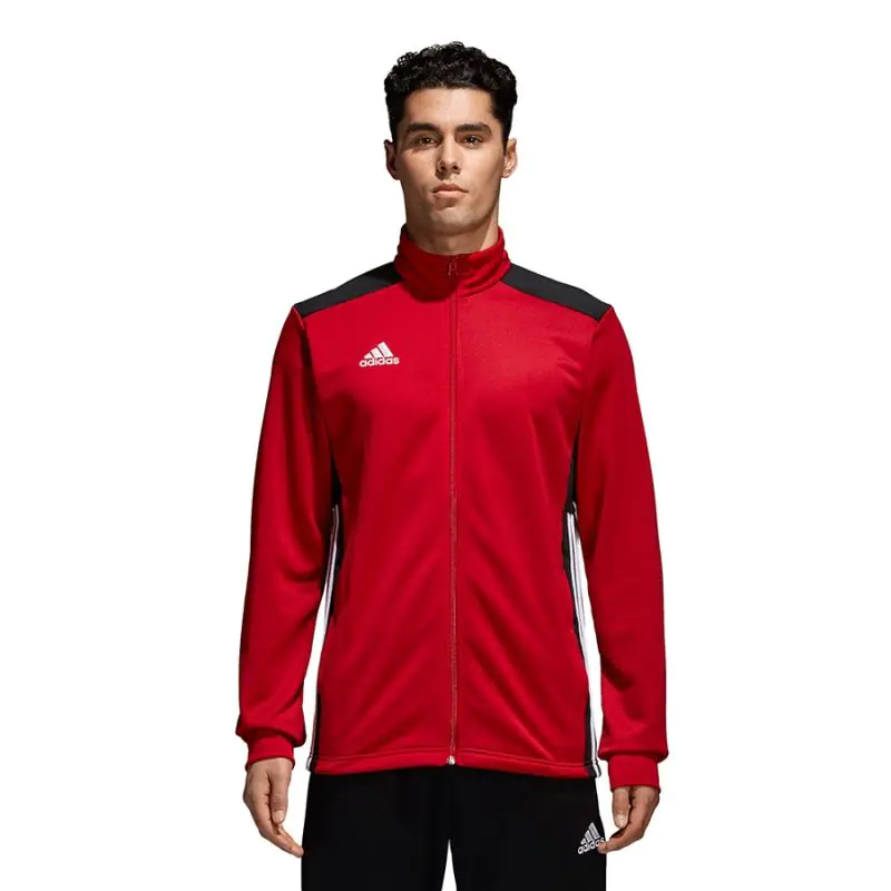 ⁨Bluza treningowa adidas Regista 18 Pes JKT M (kolor Czerwony, rozmiar XS)⁩ w sklepie Wasserman.eu