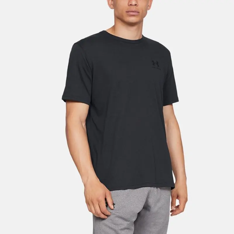 ⁨Under Armour Sportstyle Left Chest SS Men's T-Shirt Black 1326799 001 M⁩ at Wasserman.eu