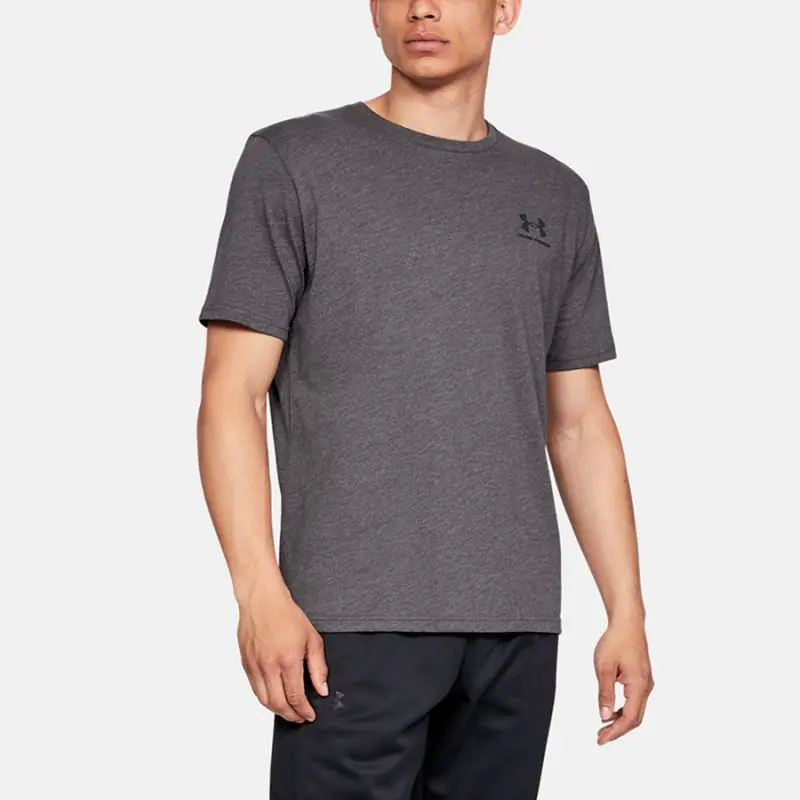 ⁨Under Armour Sportstyle Left Chest SS Men's T-Shirt Dark Grey 1326799 019 M⁩ at Wasserman.eu