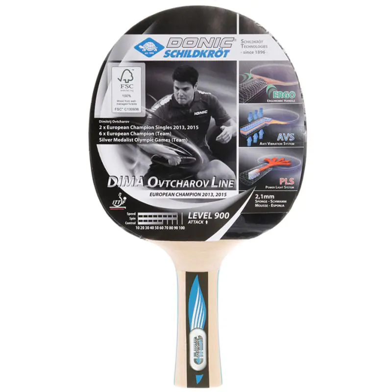 ⁨Donic Schildkröt Ovtcharov 900 table tennis equipment Multicolour⁩ at Wasserman.eu