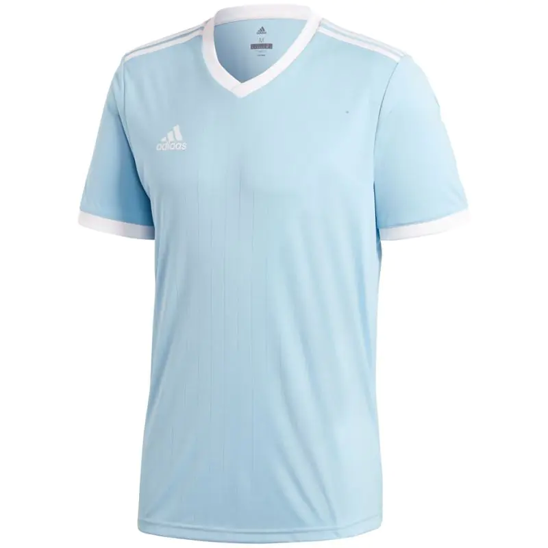 ⁨Koszulka adidas Tabela 18 JERSEY CE8943 (kolor Niebieski, rozmiar 128cm)⁩ w sklepie Wasserman.eu