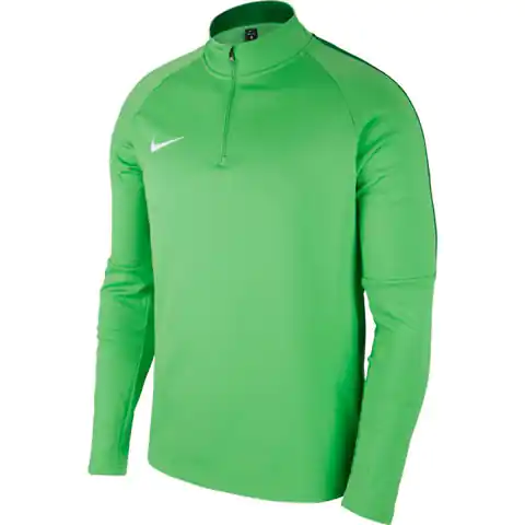 ⁨Bluza piłkarska Nike M NK Dry Academy 18 Dril Tops LS M 893624 (kolor Zielony, rozmiar S)⁩ w sklepie Wasserman.eu