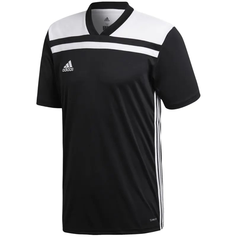 ⁨Koszulka adidas Regista 18 Jersey M (kolor Czarny, rozmiar 128)⁩ w sklepie Wasserman.eu