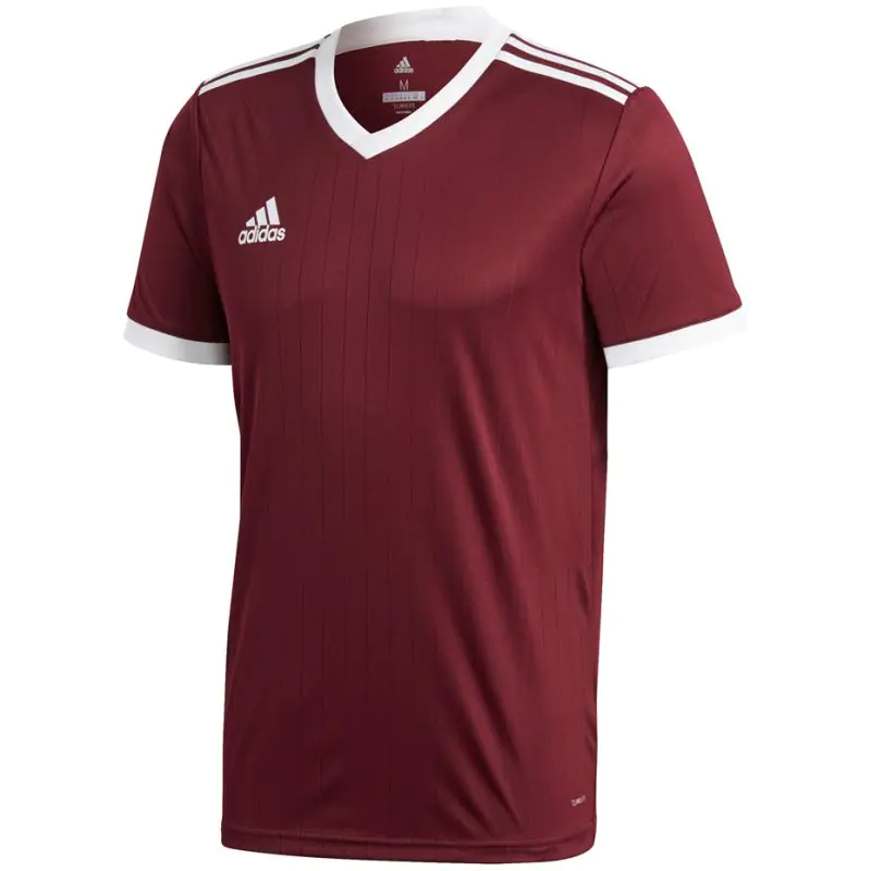 ⁨Koszulka adidas Tabela 18 Jersey M CE8945 (kolor Czerwony, rozmiar 116cm)⁩ w sklepie Wasserman.eu