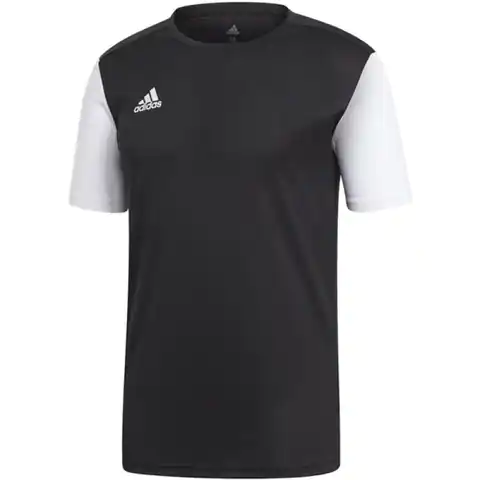 ⁨Koszulka piłkarska adidas Estro 19 JSY (kolor Czarny, rozmiar 176cm)⁩ w sklepie Wasserman.eu