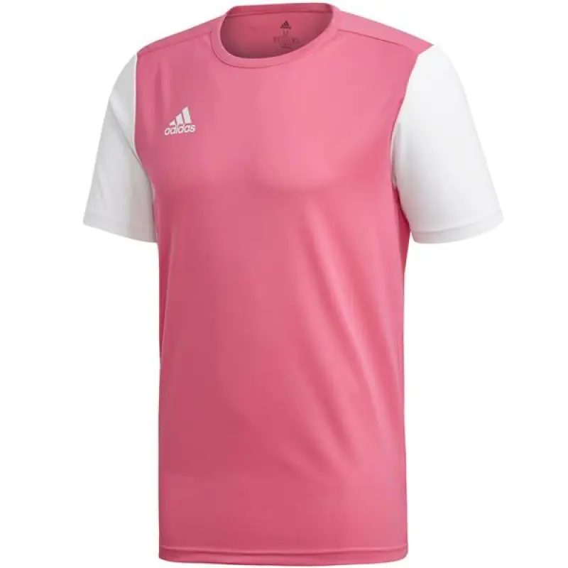 ⁨Koszulka piłkarska adidas Estro 19 JSY M (kolor Różowy, rozmiar L)⁩ w sklepie Wasserman.eu