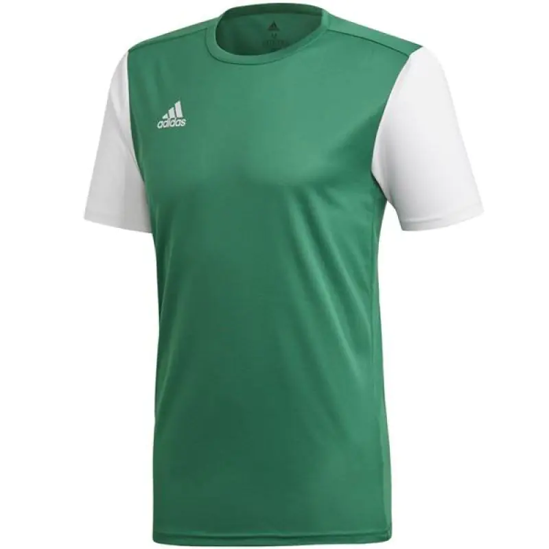 ⁨Koszulka piłkarska adidas Estro 19 JSY M (kolor Zielony, rozmiar 152)⁩ w sklepie Wasserman.eu