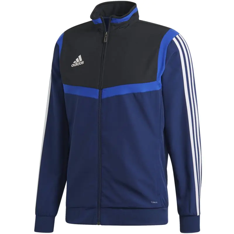 ⁨Bluza piłkarska adidas Tiro 19 PRE JKT M (kolor Niebieski, rozmiar S)⁩ w sklepie Wasserman.eu