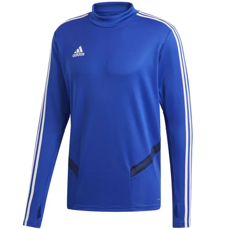 ⁨Bluza piłkarska adidas Tiro 19 Training Top M (kolor Niebieski, rozmiar XL)⁩ w sklepie Wasserman.eu