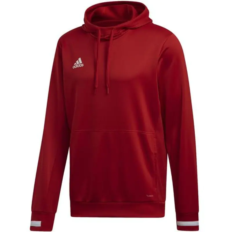 ⁨Bluza adidas Team 19 Hoody M DX7335 czerwona (kolor Czerwony, rozmiar S)⁩ w sklepie Wasserman.eu