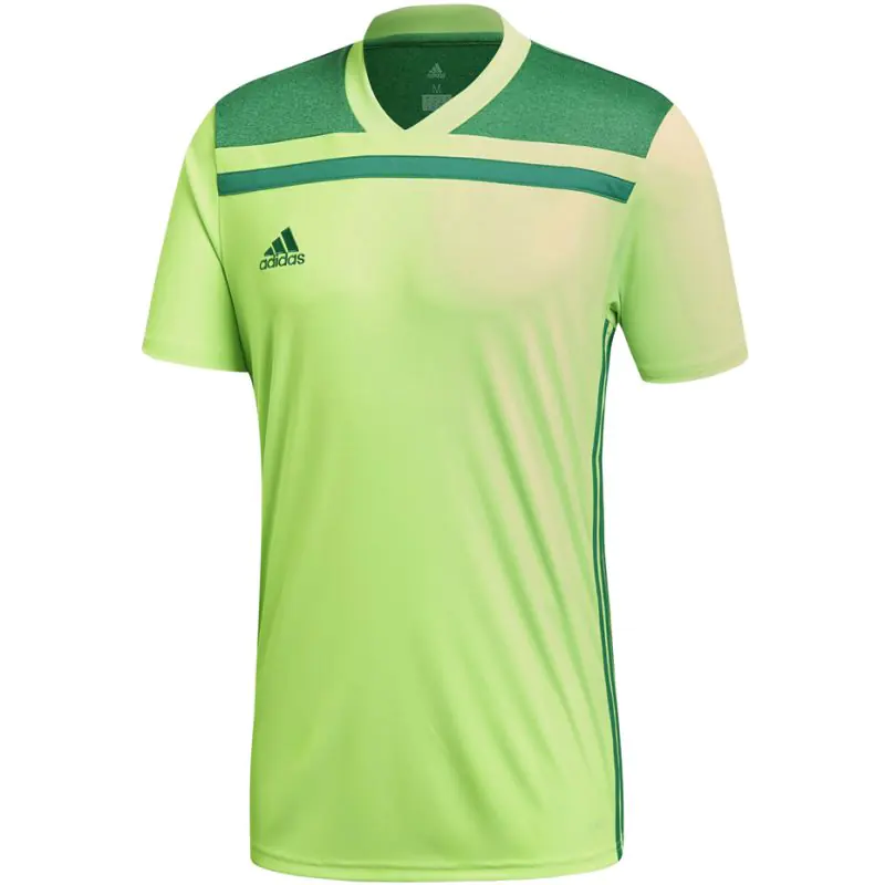 ⁨Koszulka piłkarska adidas Regista 18 Jersey M (kolor Zielony, rozmiar 116)⁩ w sklepie Wasserman.eu