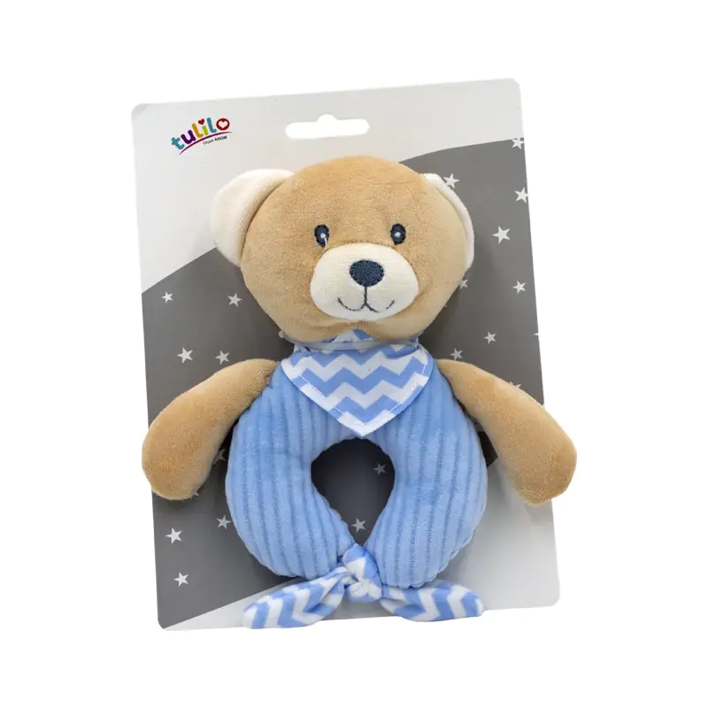 ⁨Rattle - Teddy bear 15 cm⁩ at Wasserman.eu