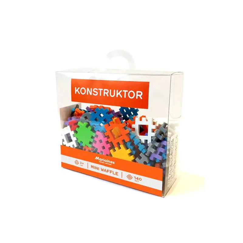 ⁨Construction Blocks Mini Waffle Constructor 140⁩ at Wasserman.eu