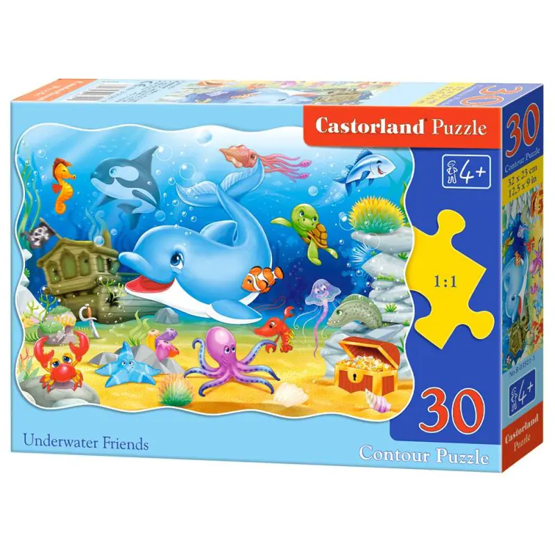 ⁨Puzzle 30el. underwater friend⁩ w sklepie Wasserman.eu