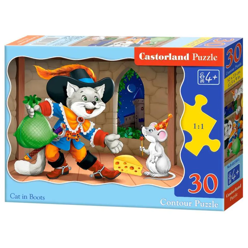 ⁨Puzzle 30 el. cat in boots⁩ w sklepie Wasserman.eu